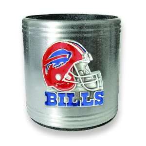   Buffalo Bills Insulated Stainless Steel Can Cooler: Kitchen & Dining