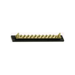    Cole Hersee Solid Brass Terminal Block Busbar: Sports & Outdoors