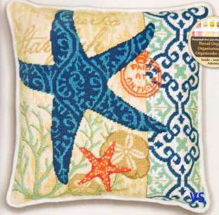 Dimensions Needlepoint kit 14 x 14 ~ STARFISH Sale #71 20075 