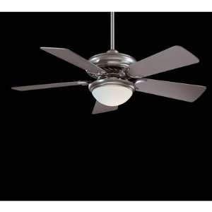 44 Supra Ceiling Fan in Brushed Steel   Energy Star Finish Brushed 