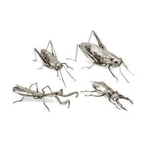  Imax Corporation 70231 4 Butera Chrome Insects  Set of 4 