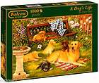 Dogs In Good Company Jigsaw Puzzle  