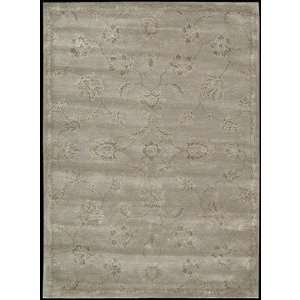 Nourison Rugs Superlative Collection SUP01 Silver Rectangle 8 x 11 