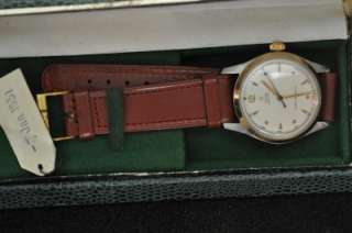 VINTAGE NEW OLD STOCK ROLEX TUDOR WRISTWATCH WITH BOX AND ORIGINAL TAG 