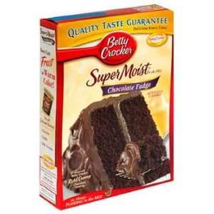 Betty Crocker Super Moist Chocolate Fudge Cake Mix 15.25 oz (Pack of 