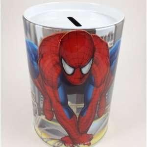 Spider Man super Hero Tin/ Metal Piggy Toys & Games