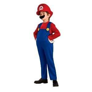  Super Mario (Mario) Deluxe Child Halloween Costume Size 8 