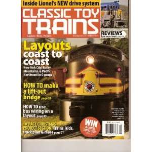    Classic Toy Trains (December 2006, Volume 19 #9 2006): CTT: Books
