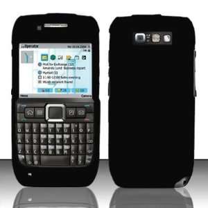  BLACK Hard Rubber Feel Plastic Case for Nokia E71 71x [In 