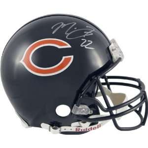  Matt Forte Autographed Pro Line Helmet  Details Chicago 