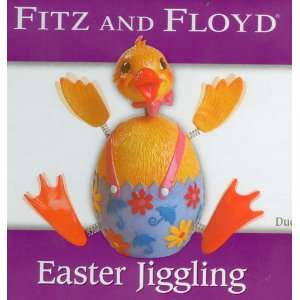   and Floyd 2004 Jiggling Duck Figurine   Jiggling Easter   2048/131