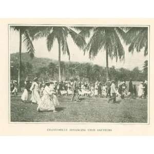   1917 Black Shrove Tuesday Mardi Gras Caille Grenada 
