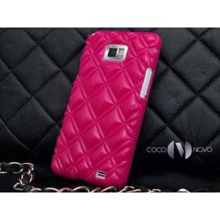 Samsung Galaxy S 2 II i9100 Novoskins CoCo NoVo Pink Quilted TPU Case
