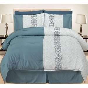   Hotel Style comforter set with bonus sheets   Twin