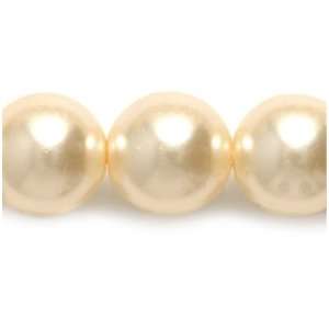   Glass Pearl, 10 mm, Victorian Ivory, 50 Pack: Arts, Crafts & Sewing
