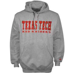  Texas Tech Red Raiders Ash Training Camp Hoody Sweatshirt 