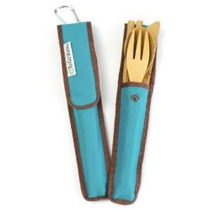 To Go Ware RePEaT Bamboo Utensil Set in Agave  Kitchen 