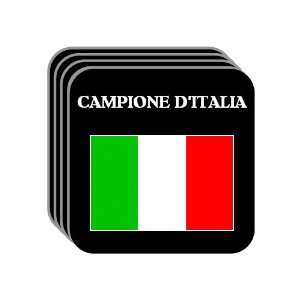  Italy   CAMPIONE DITALIA Set of 4 Mini Mousepad 