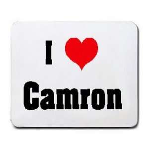  I Love/Heart Camron Mousepad: Office Products