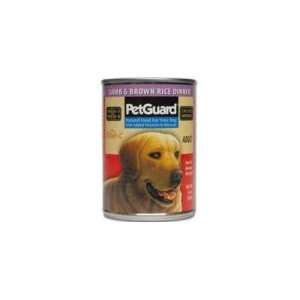 Pet Guard Adult Dog Canned Lamb & Brown Rice ( 12x14 OZ):  