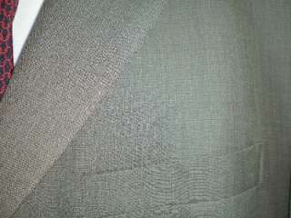 BUTTERY SOFT Wool 44R taupe ~ TASSO ELBA ~ Men Suit 38 x 30 * LN 
