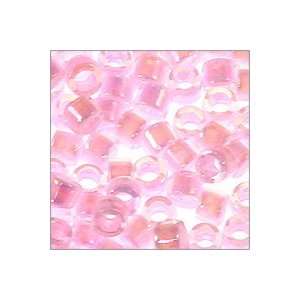   11/0 Transparent Cotton Candy AB (3 Gram Tube) Beads: Home & Kitchen