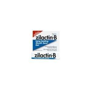  Zilactin B 6 Hour Canker & Mouth Sore Relif Gel   0.25 Oz 