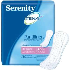  Serenity Pantiliners by Tena, Regular Absorbency, Bag of 