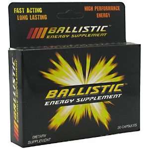   Ballistic, 20 capsules (Weight Loss / Energy): Health & Personal Care
