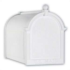  Whitehall Capital Streetside Mailbox   White Patio, Lawn 