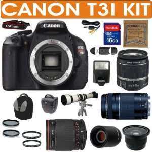  BRAND NEW CANON REBEL T3I (IMPORT) + CANON 18 55mm IS LENS 