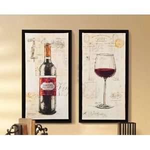  Reserve and Tasting Framed Canvases