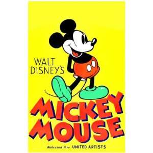  Walt Disneys Mickey Mouse   Movie Poster   11 x 17: Home 