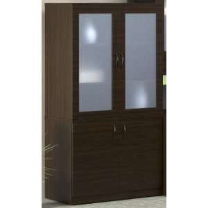   : Mayline Group Brighton Storage and Display Cabinet: Office Products