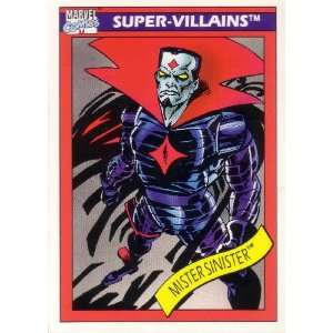    1990 Impel Marvel #65 Mr Sinister Trading Card: Everything Else