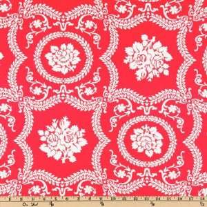  45 Wide Sis Boom Basics Casey Scroll Red Fabric By The 