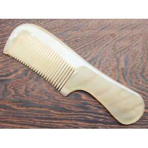  7 Natural White Horn Hair Comb, Gift Ideas Beauty