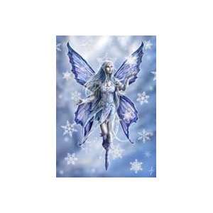  Snowflake Fairy  Anne Stokes Yuletide Magic Greetings 