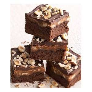 Hazelnut Caramel Brownies   8:  Grocery & Gourmet Food