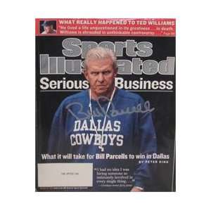  Bill Parcells autographed Sports Illustrated Magazine 