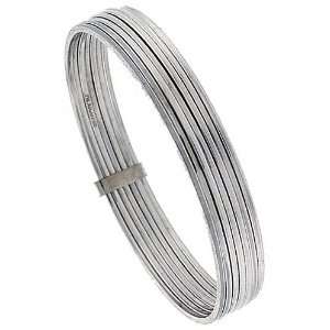   Stackable slip on Semanario Bangle for Baby sizes dia. 56 mm: Jewelry