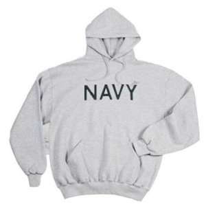  9193 Physical Training Hooded Pullover Sweatshirt Navy 