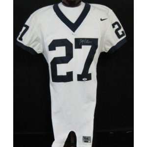  Joe Paterno Autographed/Signed Penn State GAME Jersey PSA 