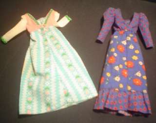   1970s Best Buy Maxi Dress Lot for Barbie, PJ, & Steffie  
