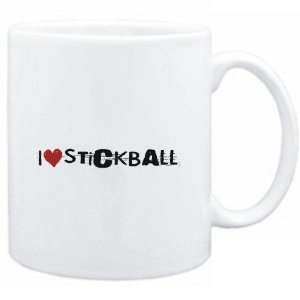  Mug White  Stickball I LOVE Stickball URBAN STYLE 