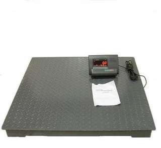   LB PALLET SCALE 4 x 4 FLOOR SCALE   NEW   CALIBRATED AND TESTED  