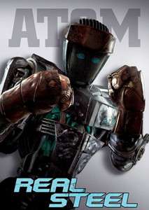 Real Steel Atom! From the Movie The Fighting Robot Atom *NEW* Custom T 