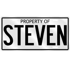   : NEW  PROPERTY OF STEVEN  LICENSE PLATE SIGN NAME: Home & Kitchen