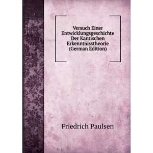   Erkenntnisstheorie (German Edition): Friedrich Paulsen: Books