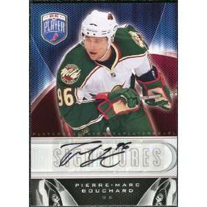  2009/10 Upper Deck Be A Player Signatures #SPB Pierre Marc 